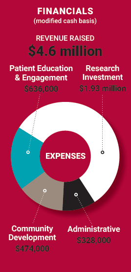 2019 FSHD Society financiail spending graph