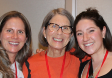 From left, Karen Camarta, Jane Roberts and Samantha Johnston.